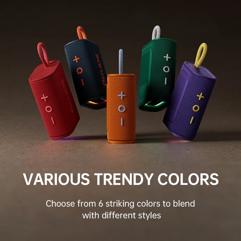 Sanag M13S haut-parleur Bluetooth 5W IPX7 étanche Mini extérieur Portable APP contrôle haut-parleurs
