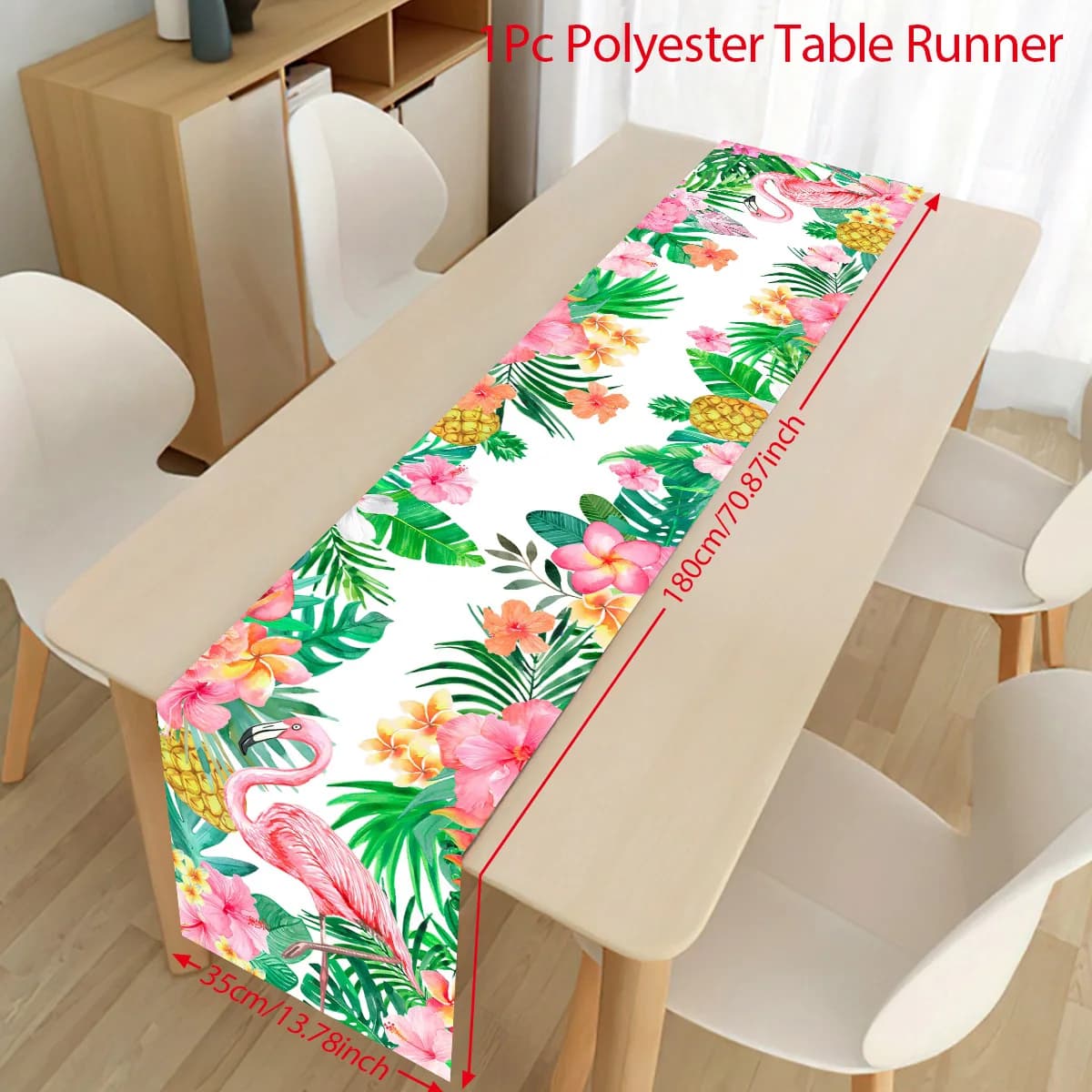 Guirlande hawaïenne chemin de Table Hawaii Luau décor de fête tropicale enfants faveurs vaisselle AL