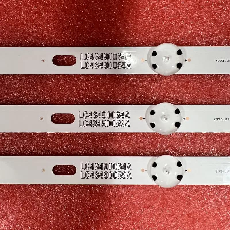 Bandes de rétroéclairage LED pour TV, 43LJ5550, 43UM7100PLB, 43LJ510V, 43UJ651V, 43LJ624V, 43LJ634V,