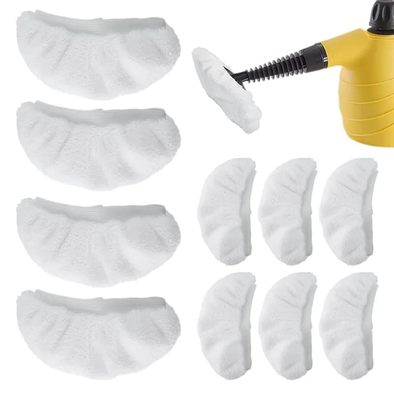 Tampons de vadrouille à vapeur réutilisables A98I, 10 pièces, accessoires universels pour nettoyeur 