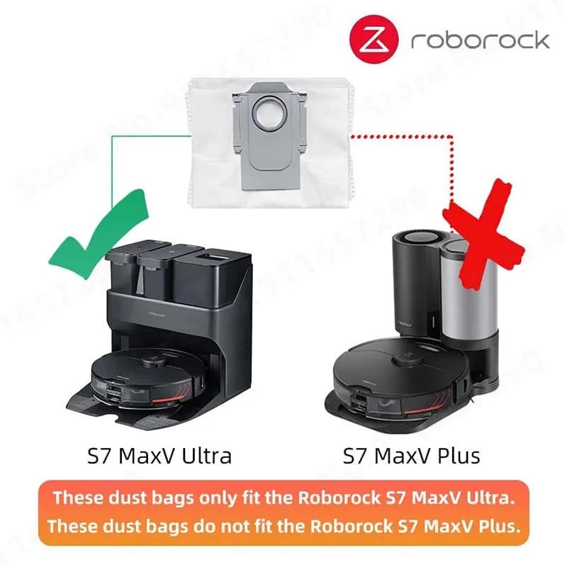 Roborock – pièces de rechange pour aspirateur Robot, brosse latérale principale, filtre Hepa, vadrou