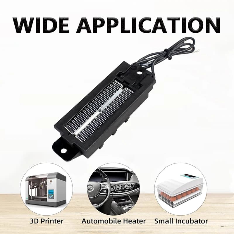 2 pièces 12V ~ 220V 50W ~ 200W incubateur chauffage PTC chauffage électrique en céramique élément ch
