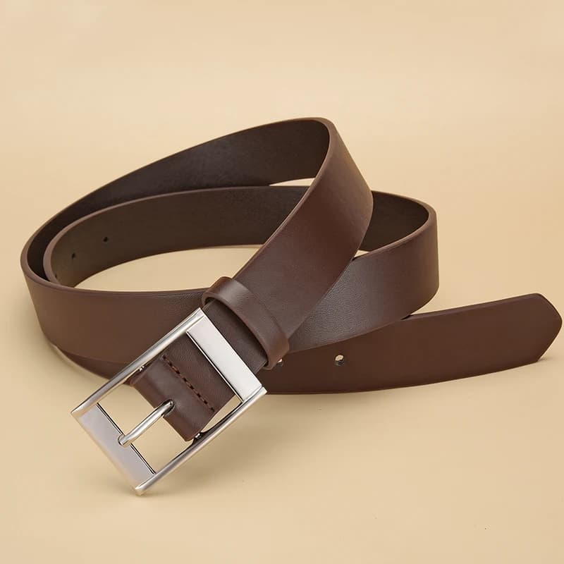 Nouvelle ceinture de luxe pour hommes ceinture en cuir PU boucle ardillon en métal de haute qualité 