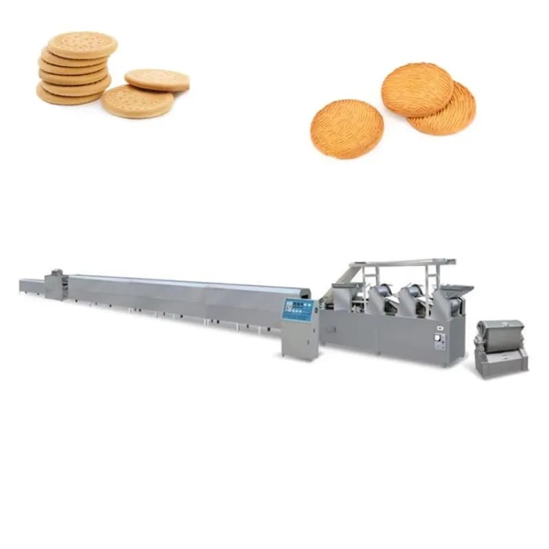 Personnaliser la fabrication de biscuits, ligne de production de biscuits de petite capacité, prix, 
