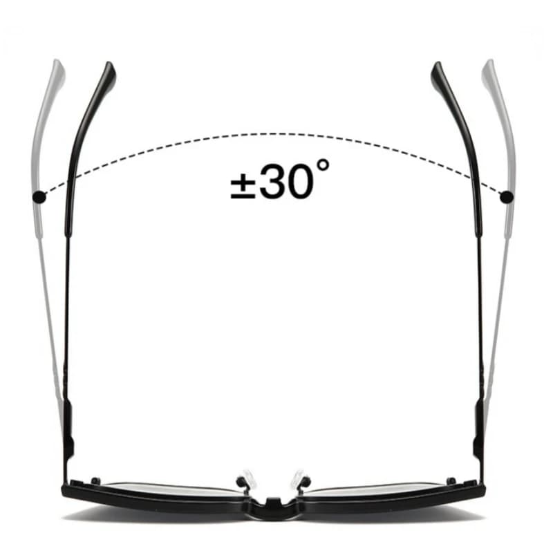 YIMARUILI mode magnétique polarisé lunettes à clipser rétro oeil de chat alliage optique Prescriptio