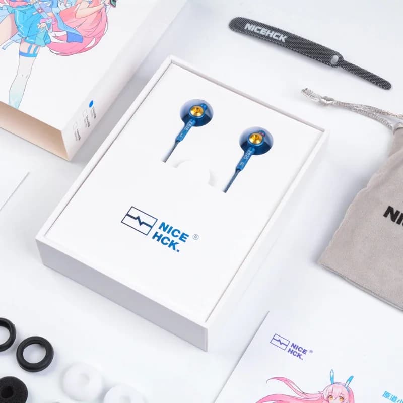 NiceHCK EB2S PRO HIFI filaire Microphone écouteur 15.4mm unité dynamique écouteurs basse casque avec