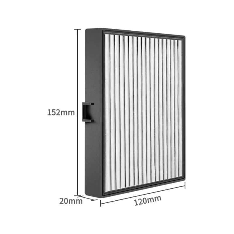 Filtre Hepa et charbon actif pour supporter ficateur d'air de voiture, adapté à Amway 1216ino CH, pi