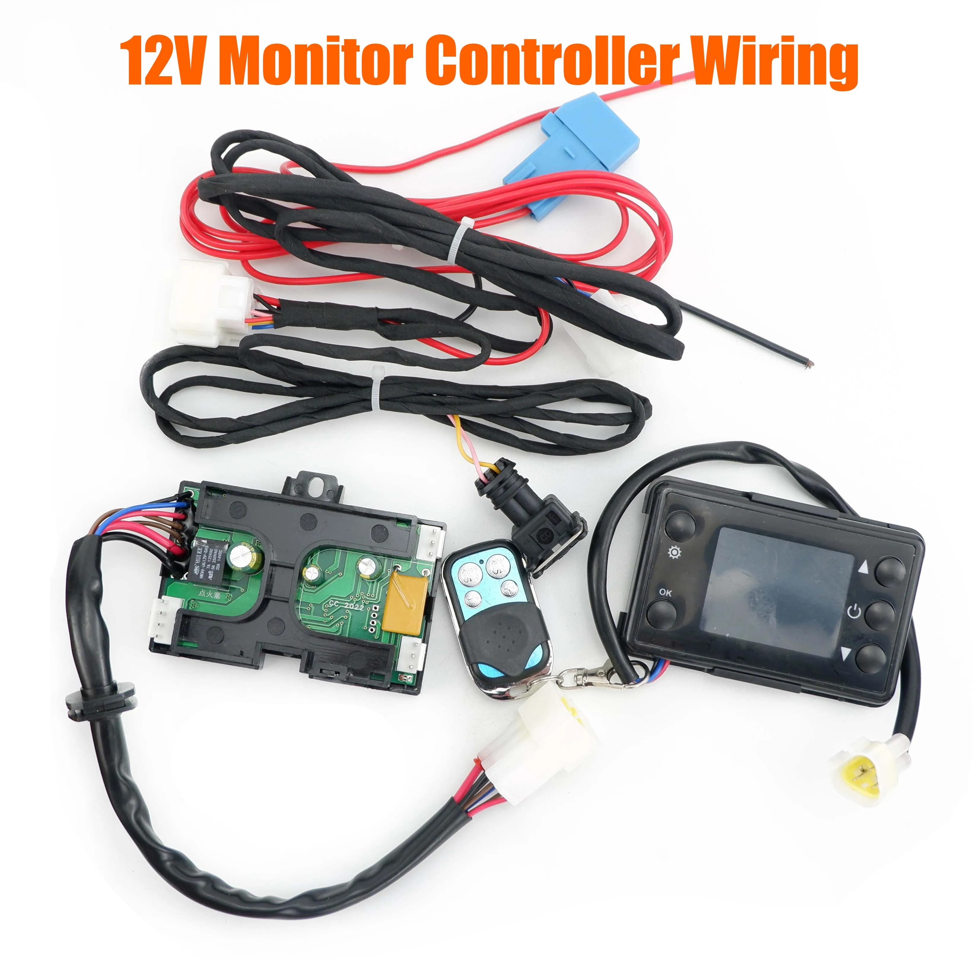 12V Air Diesel chauffage LCD moniteur commutateur contrôle carte mère carte mère à distance pour voi