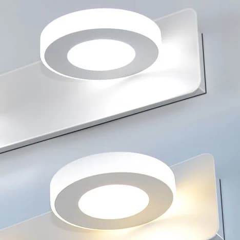 HOMirror-Applique Murale Avant à LED, Décoration Simple, Sans Jolie çon, Éclairage de Toilette, Nord
