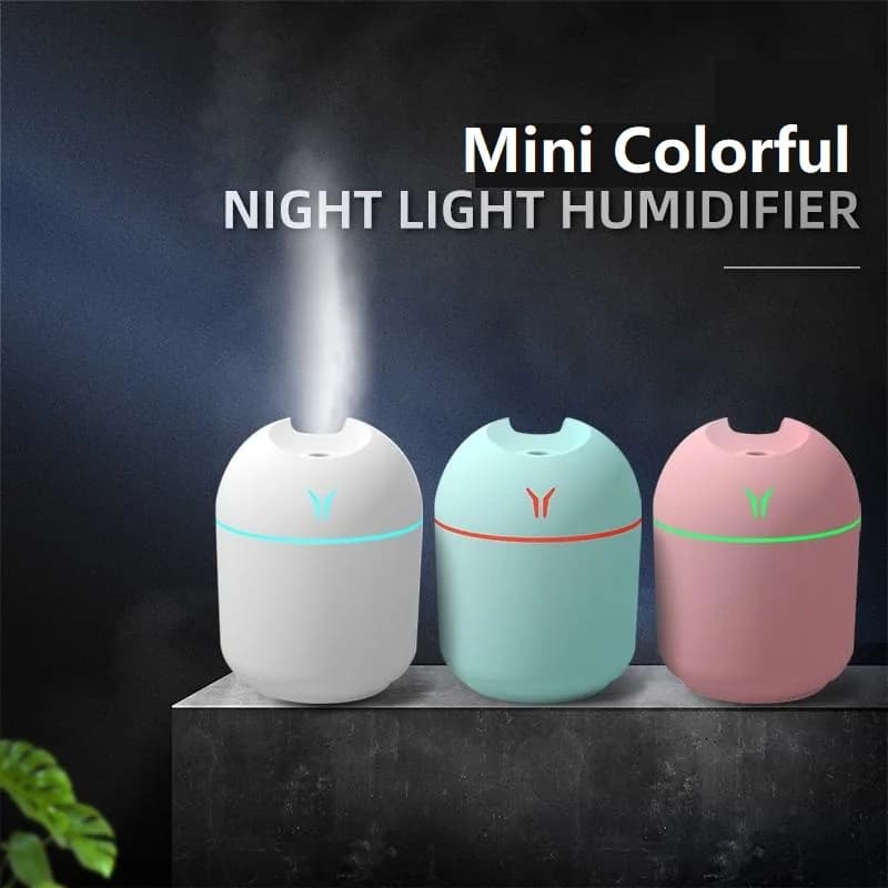 Mini humidificateur d'air USB, diffuseur d'huiles essentielles d'arôme pour la maison et la voiture,