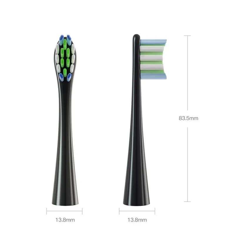 Têtes de brosse de rechange DuPont, buses de nettoyage à poils souples pour brosse à dents électriqu