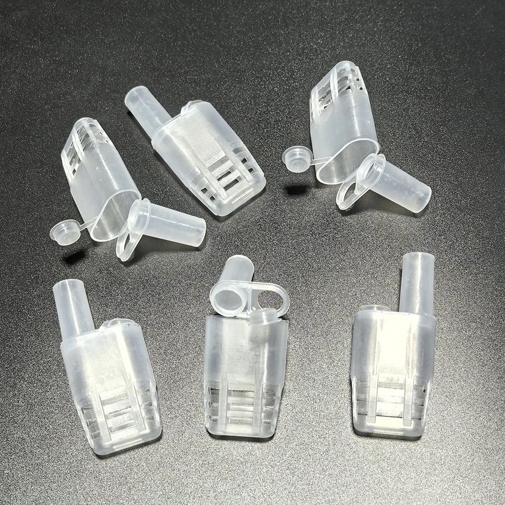 120 pièces abeille reine Cages Protection reine Wangtaipu abeille équipement en plastique blanc sécu