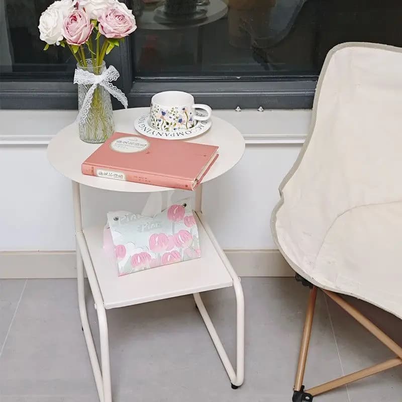 Table basse Mobile salon minimaliste moderne maison petite chambre Table de chevet support de rangem