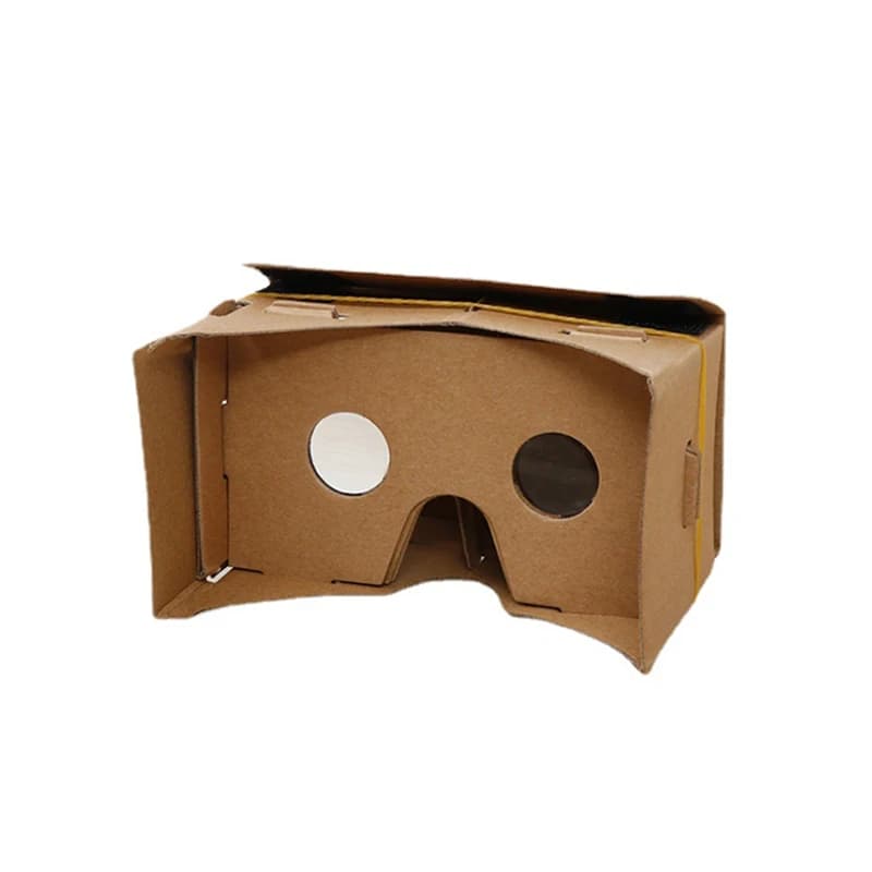 Google Cardboard 3D VR Lunettes de Réalité Virtuelle pour Android ou Téléphone, Nouveau Modèle VR DI