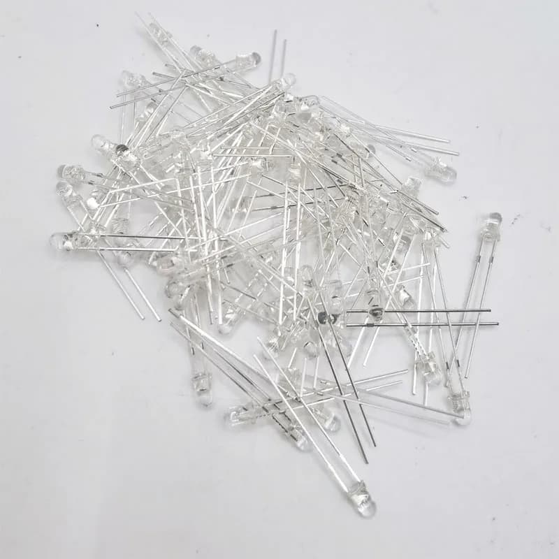 Diode électroluminescente LED IR 3mm 5mm, 850nm 940nm, émetteur récepteur émetteur infrarouge, photo
