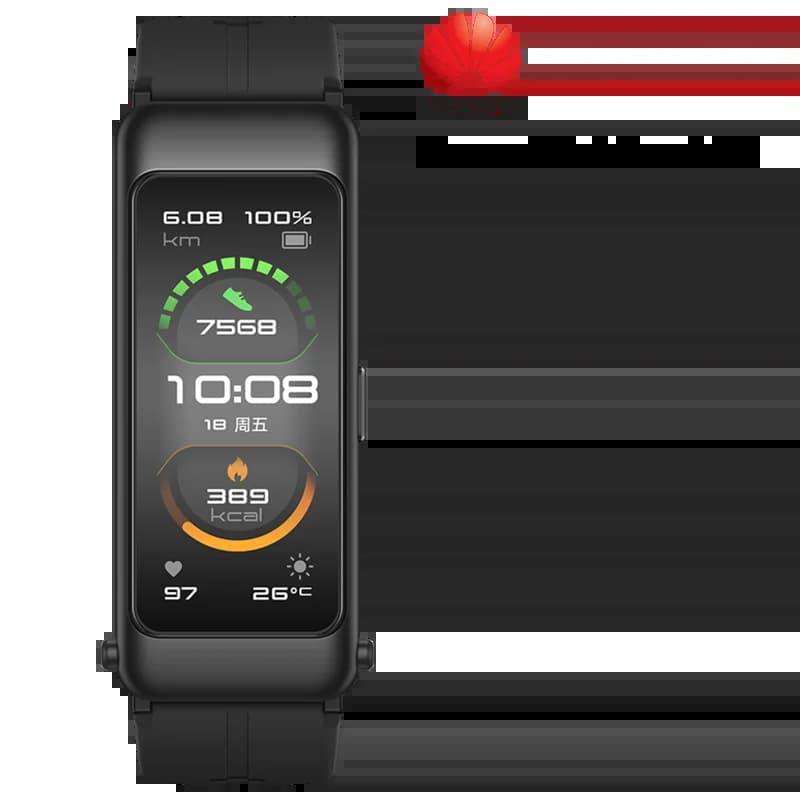 90% nouveau Huawei TalkBand B6 Talk Band B6 largeur Bluetooth Bracelet intelligent bracelets de spor