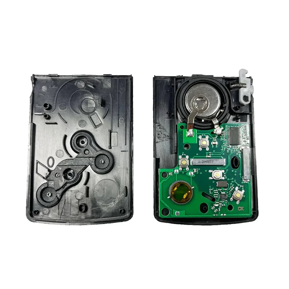 Clé de Voiture Intelligente à 4 lèvent, Transpondeur PCF7945/PCF7953 4A, 433Mhz, pour Renault Clio 4