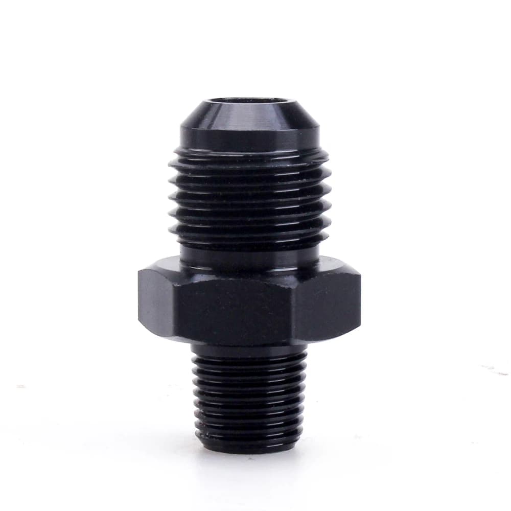 Adaptateur universel de tuyau de carburant droit, raccord fileté AN4 AN6 AN8 AN10 AN12 à 1/8NPT 1/4N