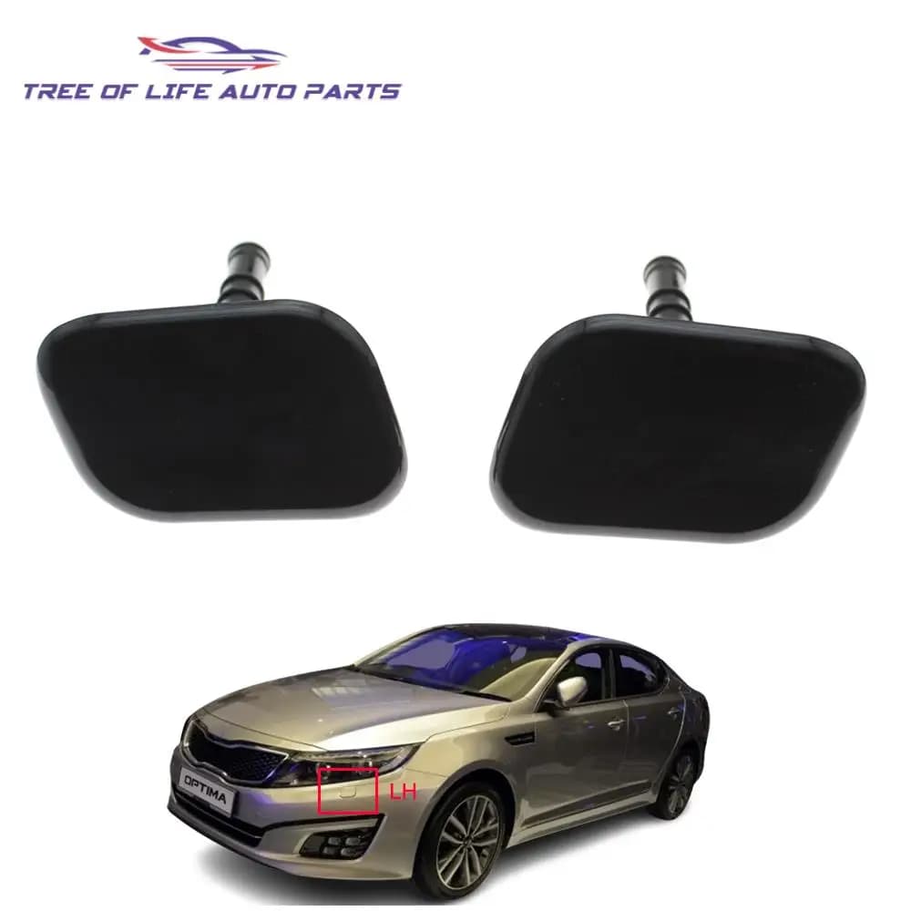 Couvercle de capuchon de buse de pulvérisation, cylindre de lavage de phare avant pour Kia Optima K5