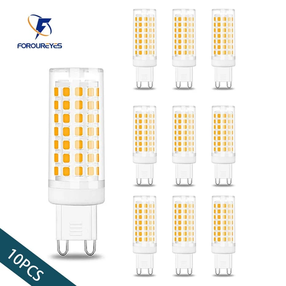 Ampoule de maïs LED G9 super lumineuse, céramique 690strada, sans filtre, lumière LED pour lustres e