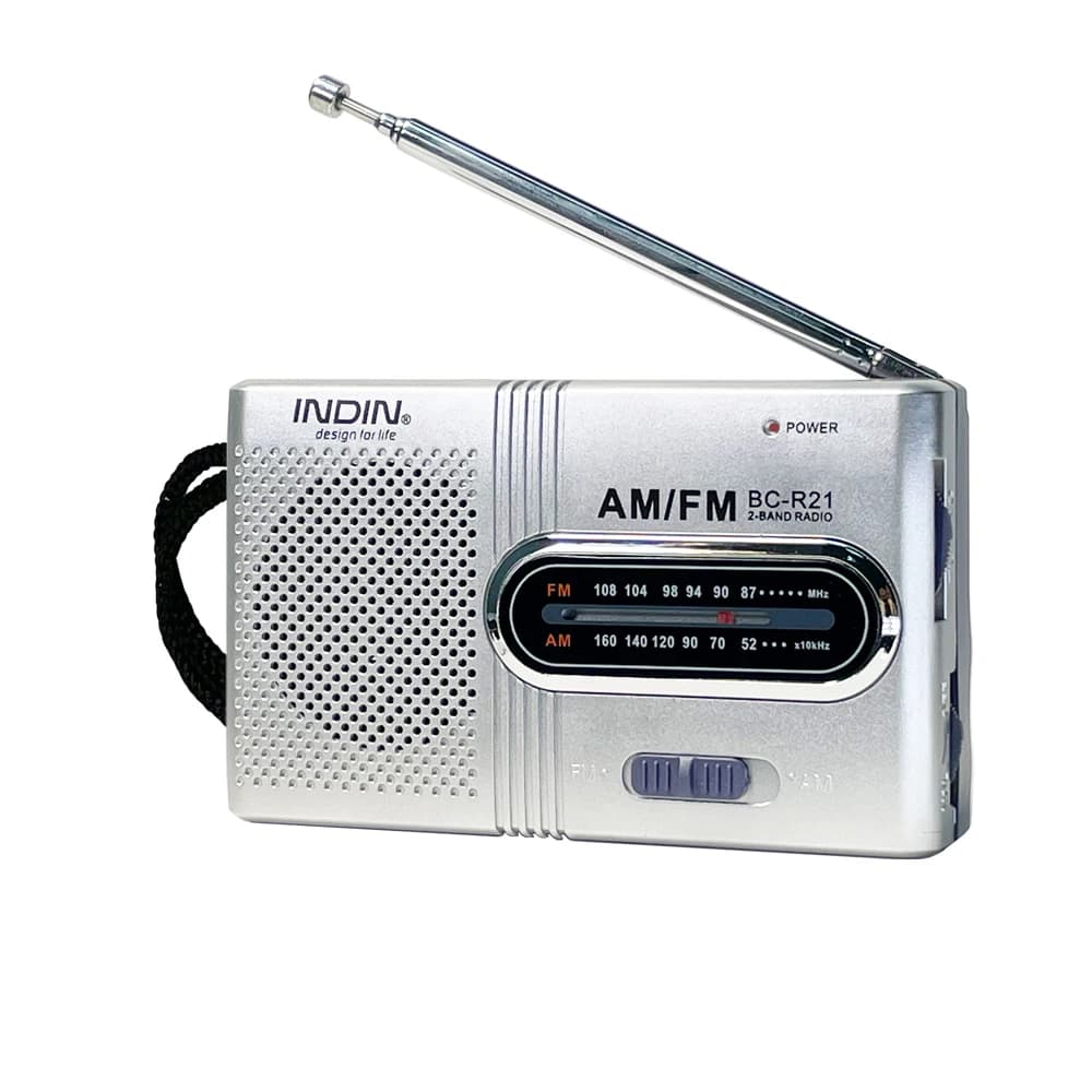 Radio portable à transistor AM FM avec haut-parleur, cadeau idéal pour la famille, adapté à l'intéri