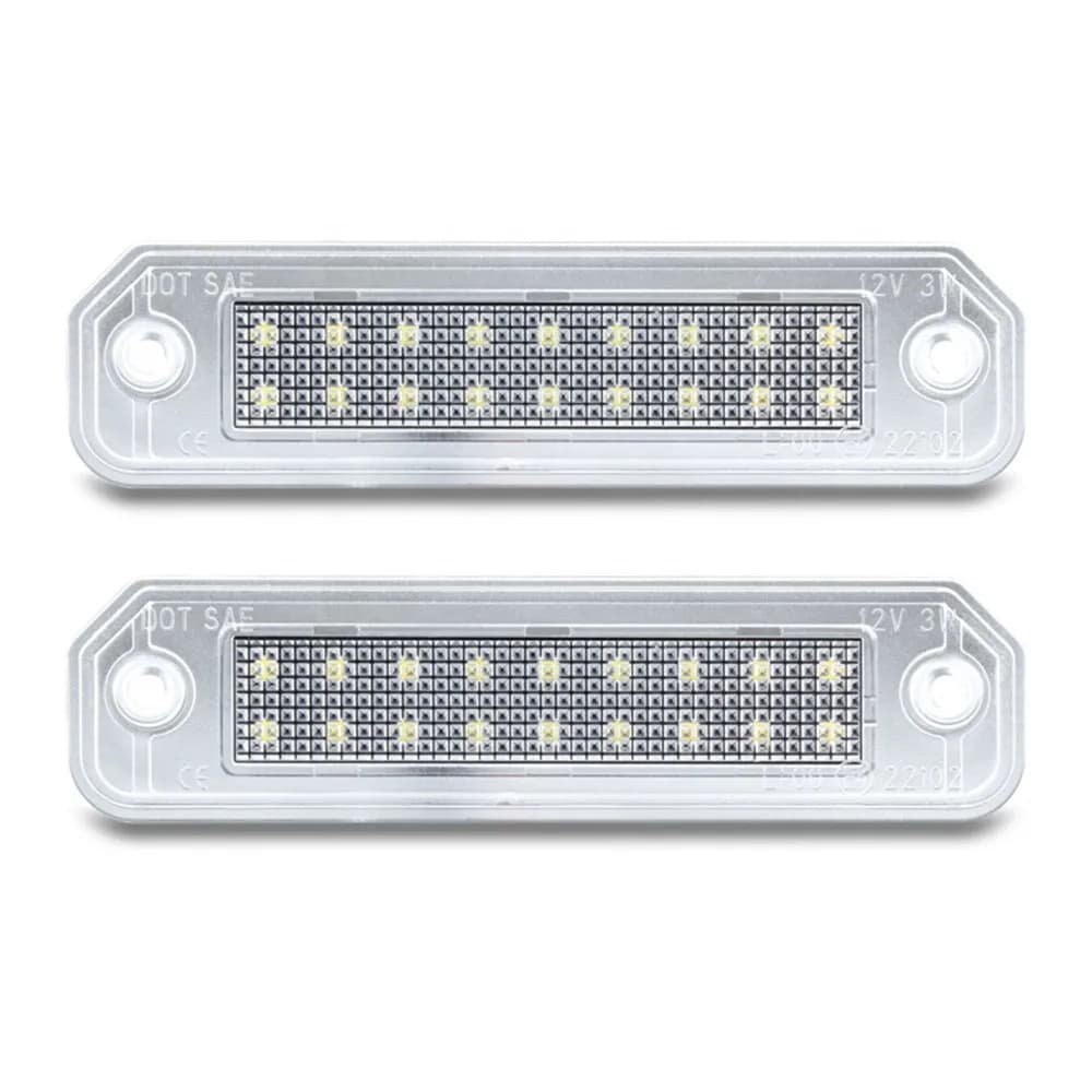 Ensemble de lampe de plaque d'immatriculation LED, pour Honda Civic 92-95, hayon 96-00 Coupe Civic E