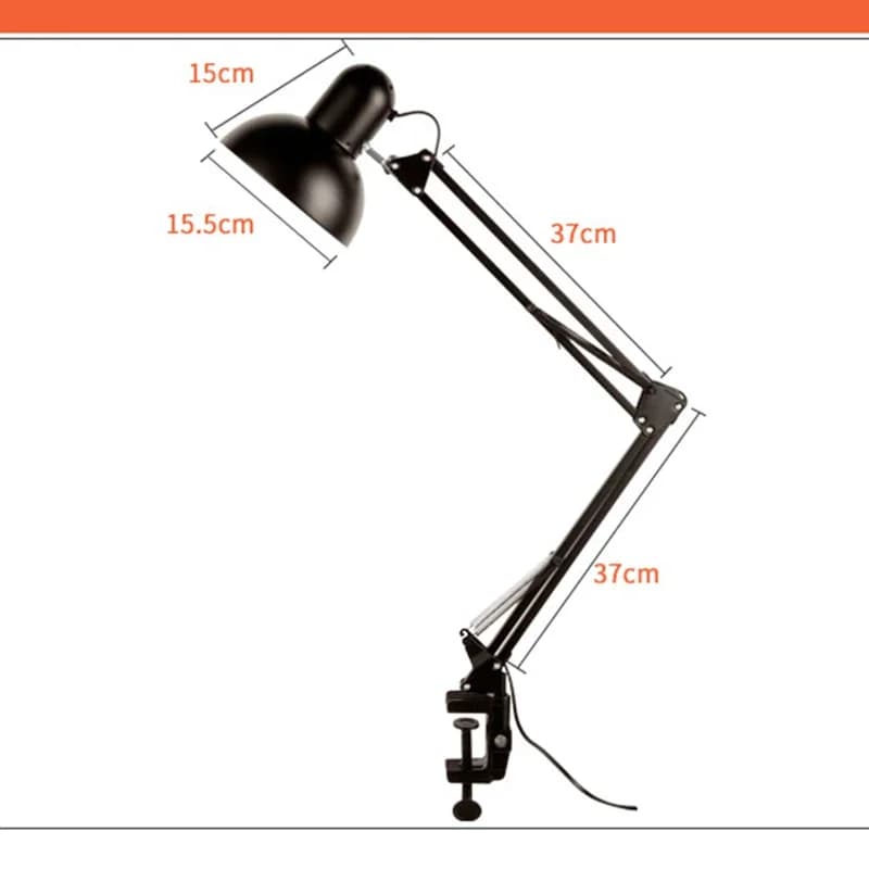 Protection des yeux lecture petit livre lampe pliable télescopique pince sur lumière veilleuse chamb