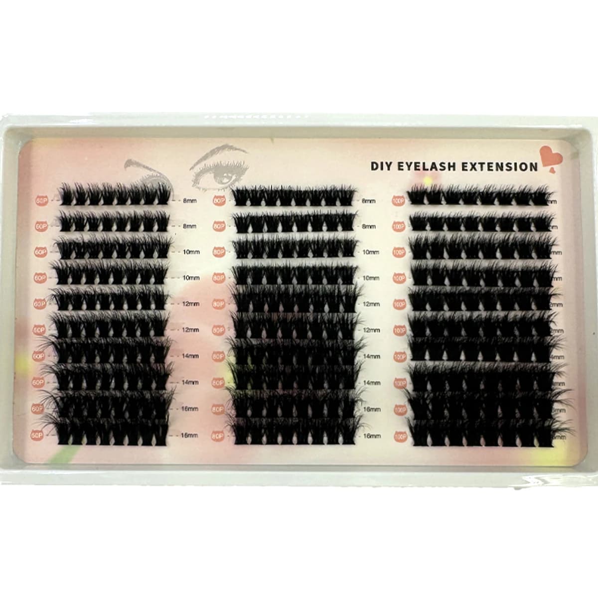 Nouveau greffage 3D 10 rangées 60P + 80P + 100P auto-greffage bricolage emballage de grappe mixte ma