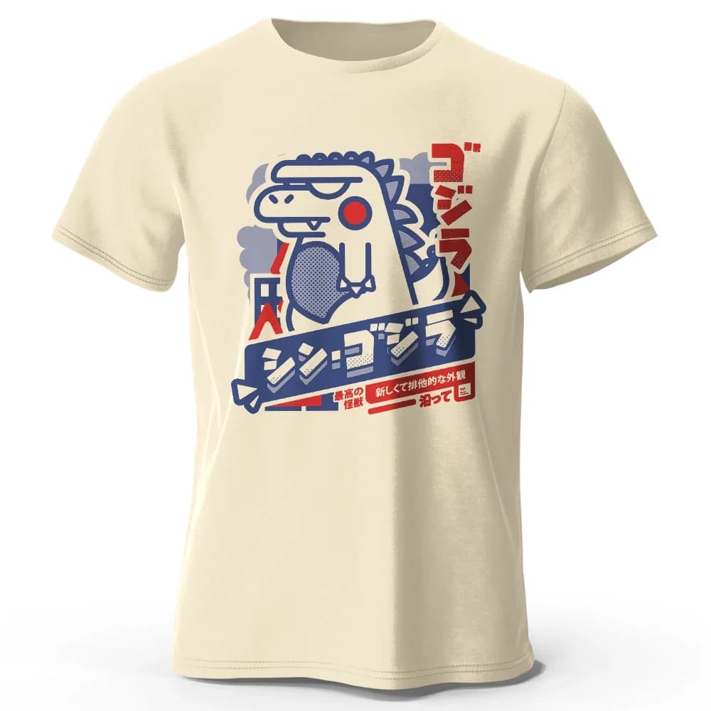 T-Shirt 100% coton imprimé Animal Harajuku Kawaii, T-Shirt léger à manches courtes et col rond, vête
