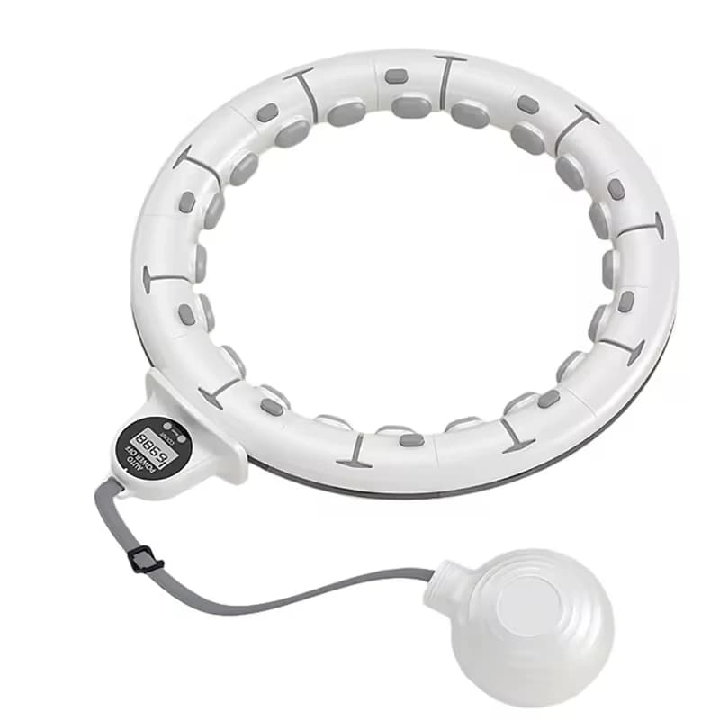 Cerceau de sport intelligent lesté pour la perte de poids, détachable, pour fitness abdominal, avec 