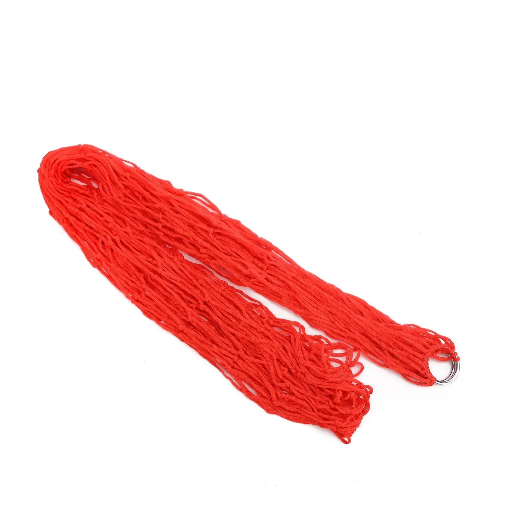 Hamac en maille audacieuse, ULen nylon, hamac simple, meubles d'extérieur, camping, fournitures de p