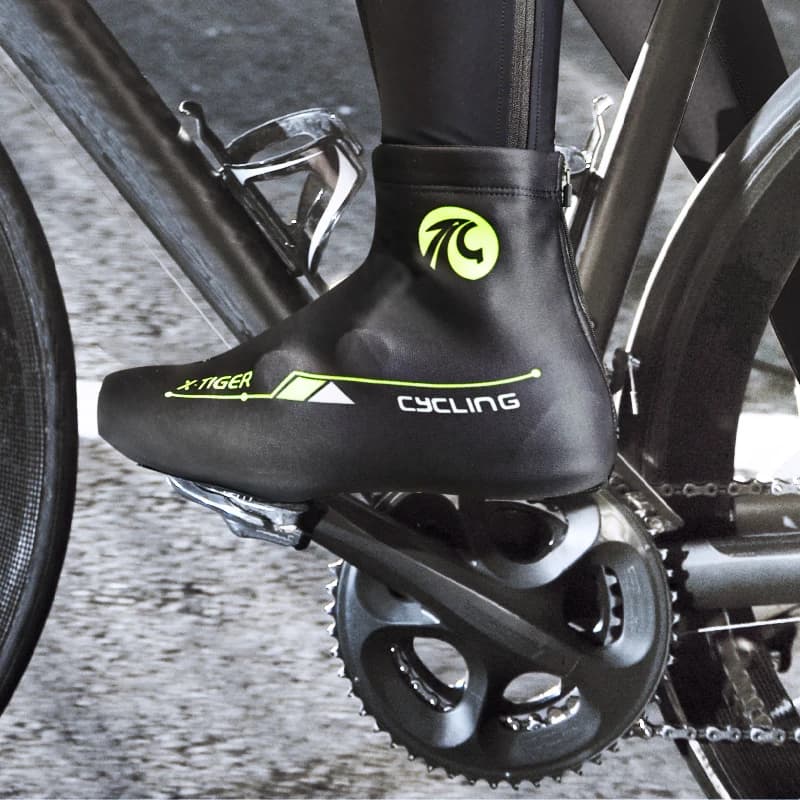 X-TIGER cyclisme couvre-chaussures hiver thermique sourire VTT vélo couvre-chaussures femmes hommes 