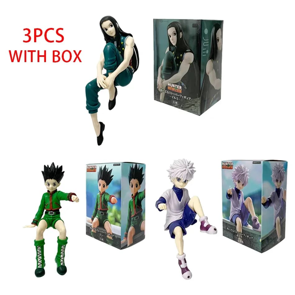 Figurine de dessin animé Hunter × Hunter, Troupe fantôme Hisoka, bouchon de nouilles, décoration de 