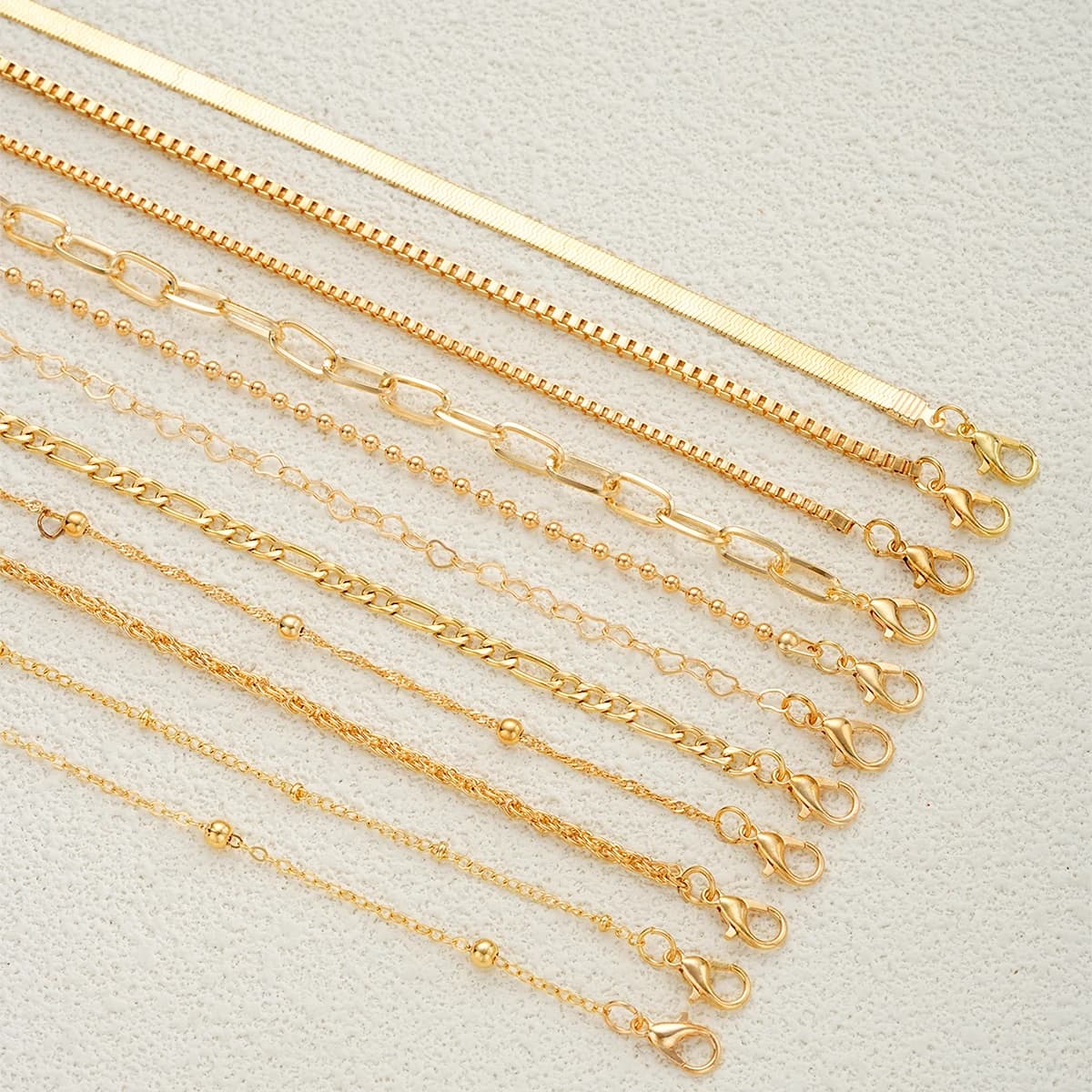 83 pièces élégant perle géométrique boucles d'oreilles collier Bracelet bague ensemble de bijoux pou
