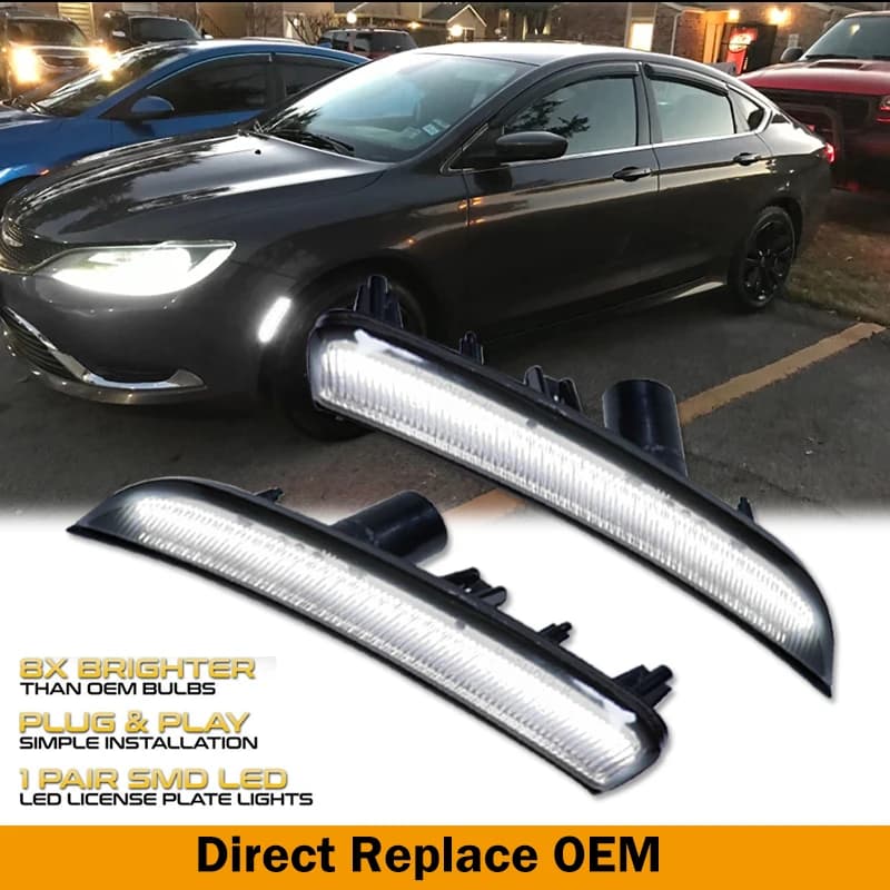 Enquêter de position avant ambre pour remplacement OEM, feux de stationnement, clignotant, 12V, 6820