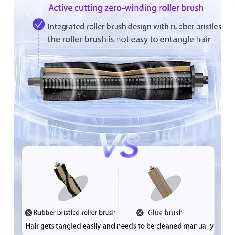 Dreame – brosse à rouleau Anti-emmêlement pour cheveux, 2ème génération, originale, L10s Ultra L20 U