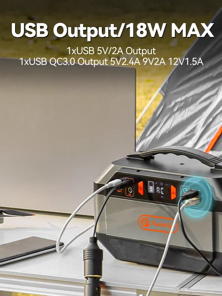 FF-Générateur solaire Flashfish, 288,6 Wh, centrale électrique portable, batterie 78000mAh/3.7V, AC 