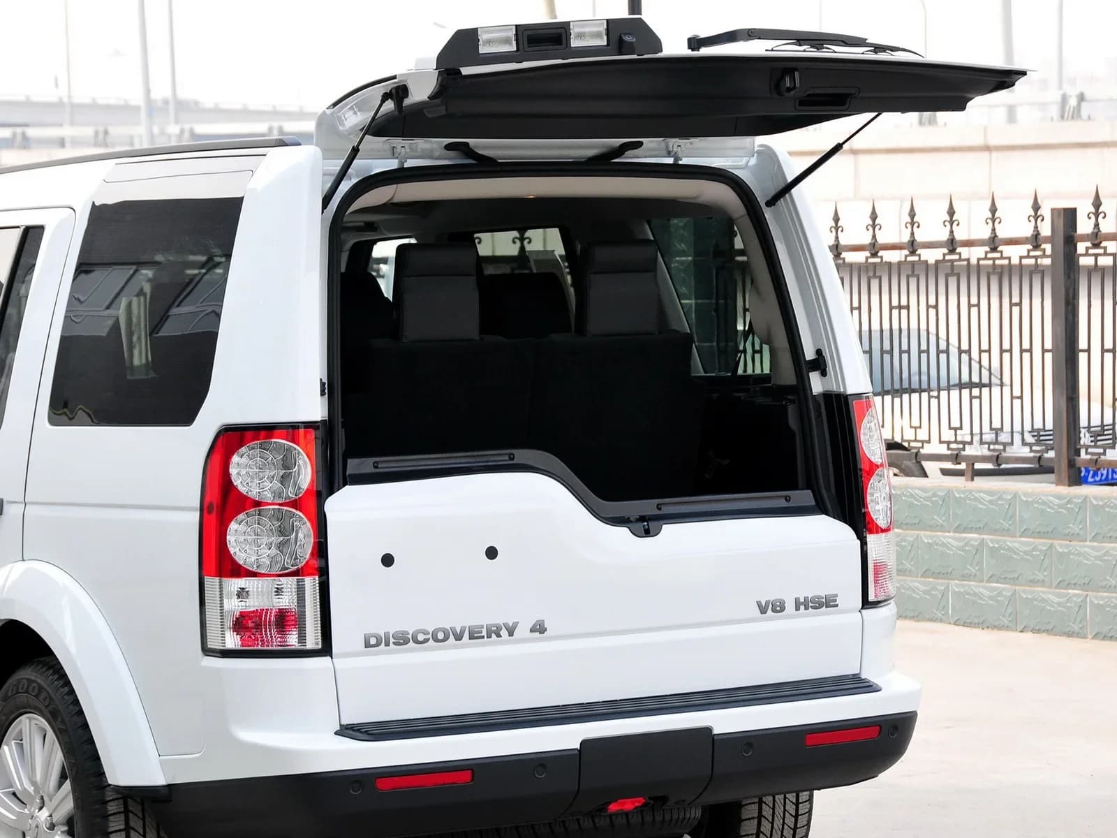 Paire de entretoises à gaz de remplacement pour hayon arrière Land Rover Discovery 3 4, 2004 – 13