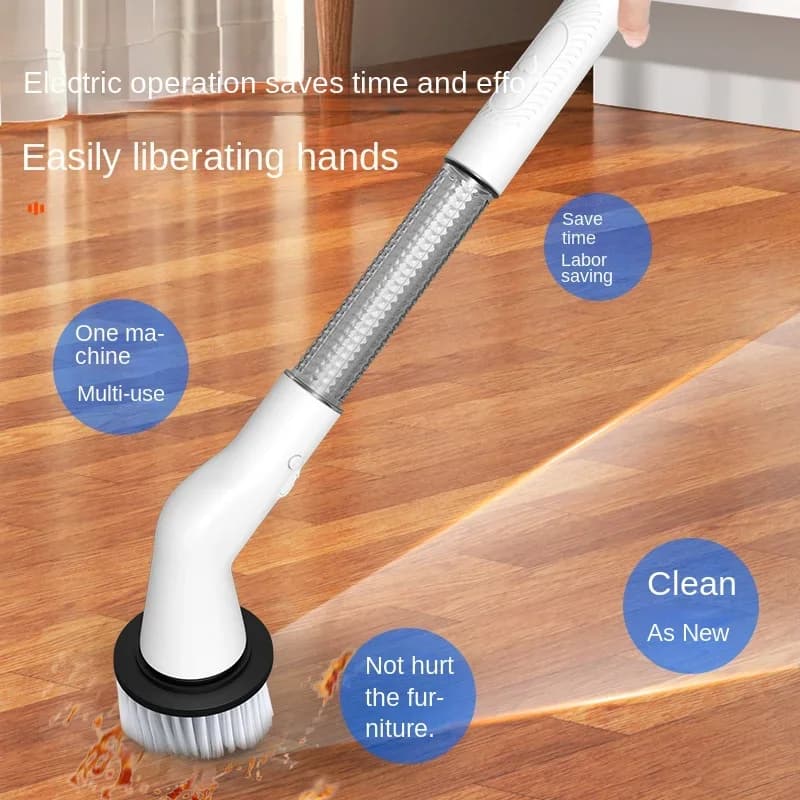 Brosse de nettoyage électrique 5 en 1, nouveau Style, brosse de nettoyage automatique multifonctionn