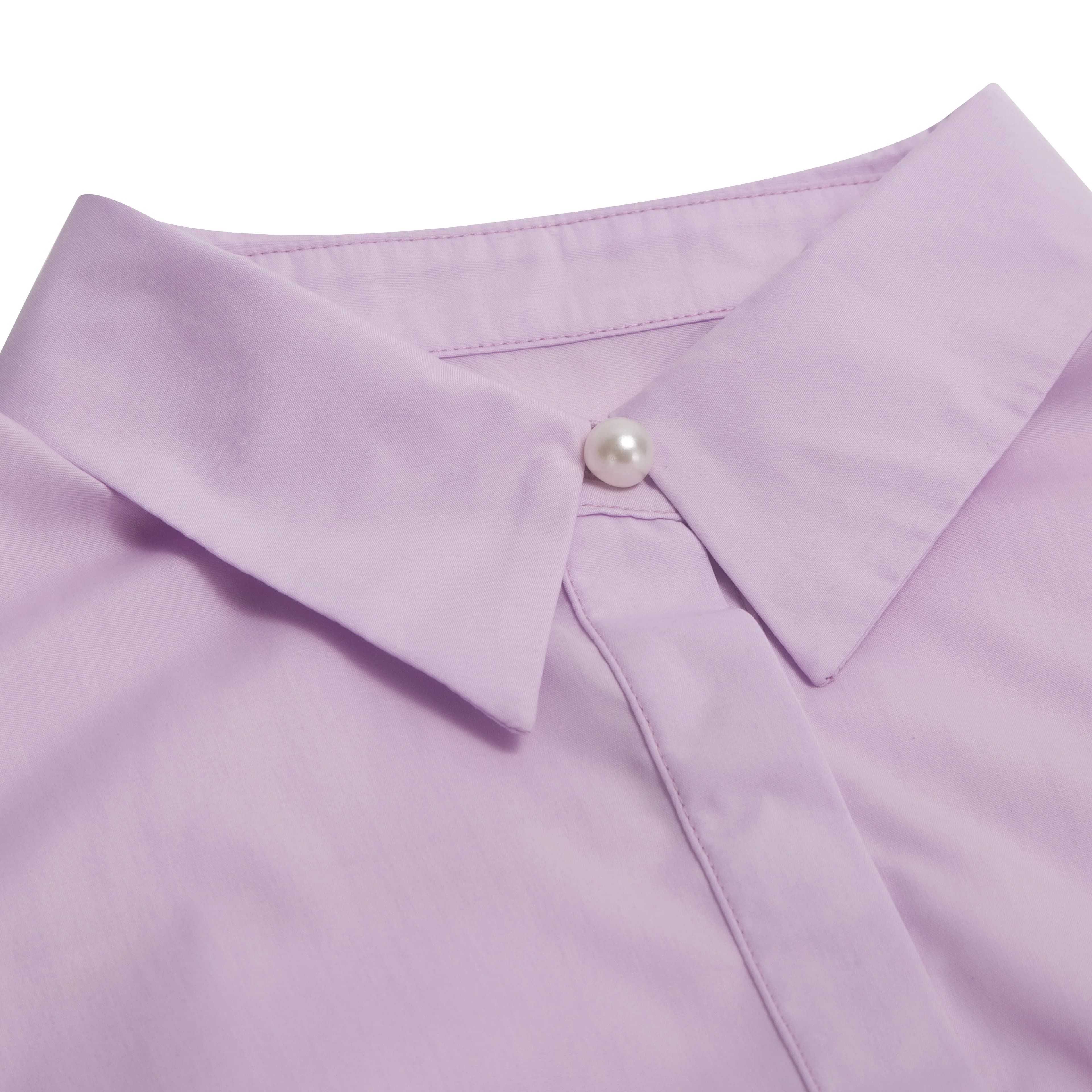 CHCH robe femme nouveau col rose brodé tenue décontracté pour femme Simple fête d'affaires