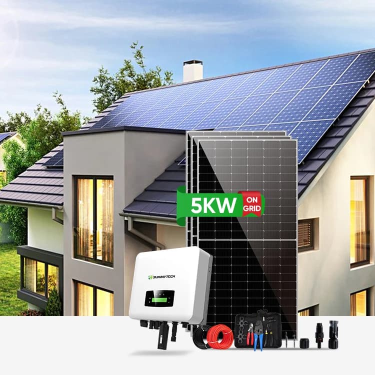 Système d'énergie solaire complet, économique, liste de prix des systèmes solaires 3, 4 et 5