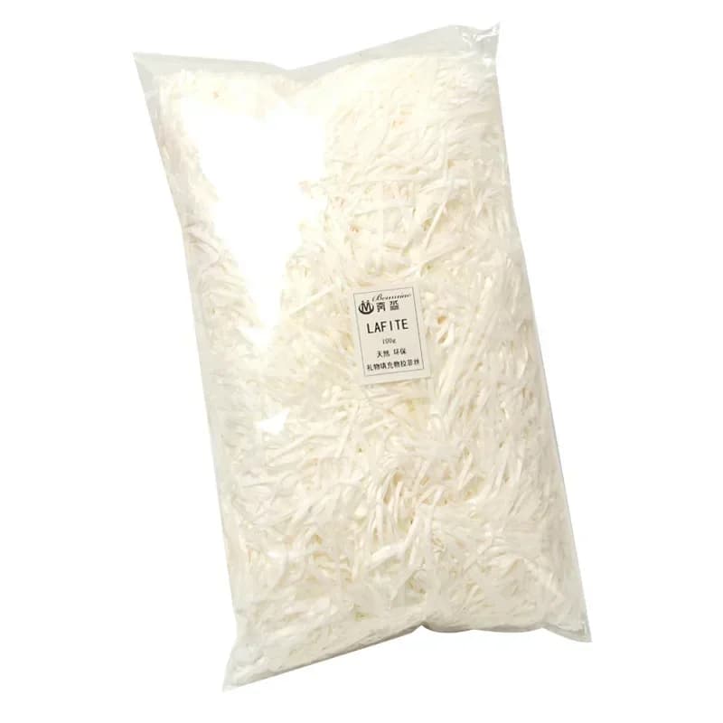 Papier déchiqueté froissé Lafite pour bricolage, artisanat, décoration de boîtes cadeaux, matériau d