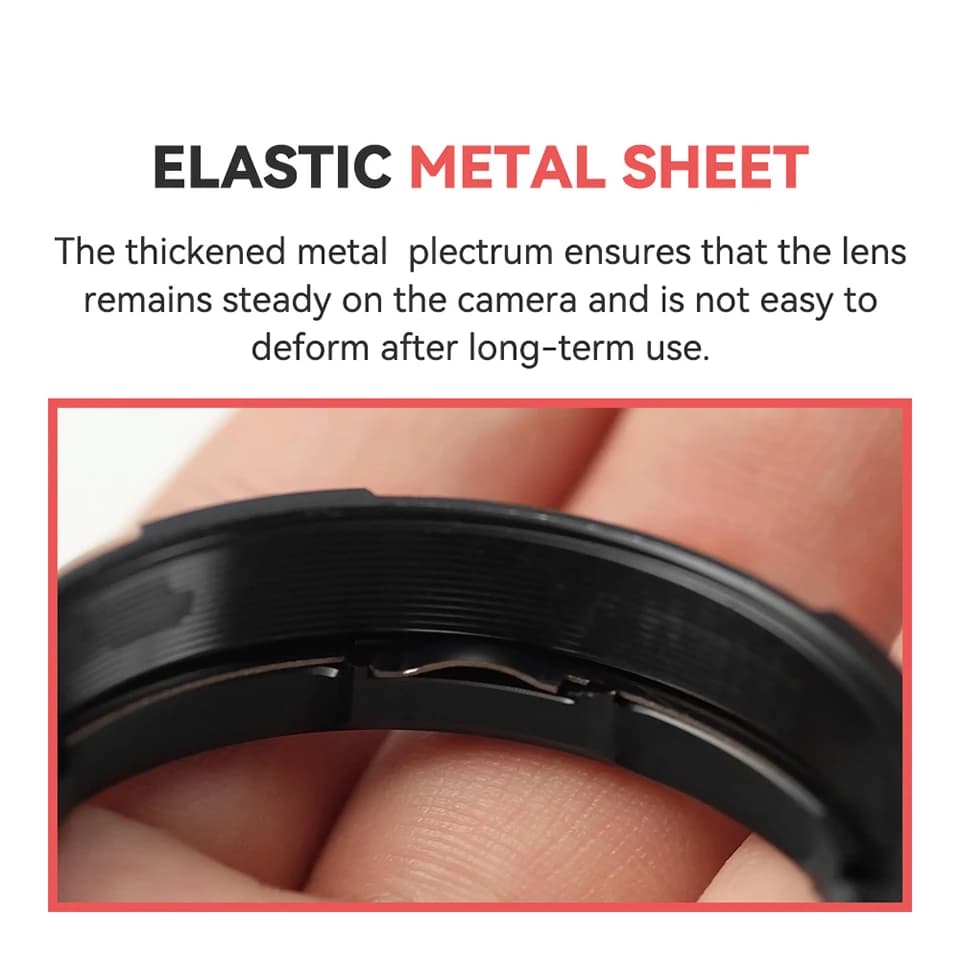 TTArtisan Adaptateur M-L pour Leica M-16:à Sigma yen FPL Leica T TL TL2 SL SL2 CL Panasonic l's S1M 