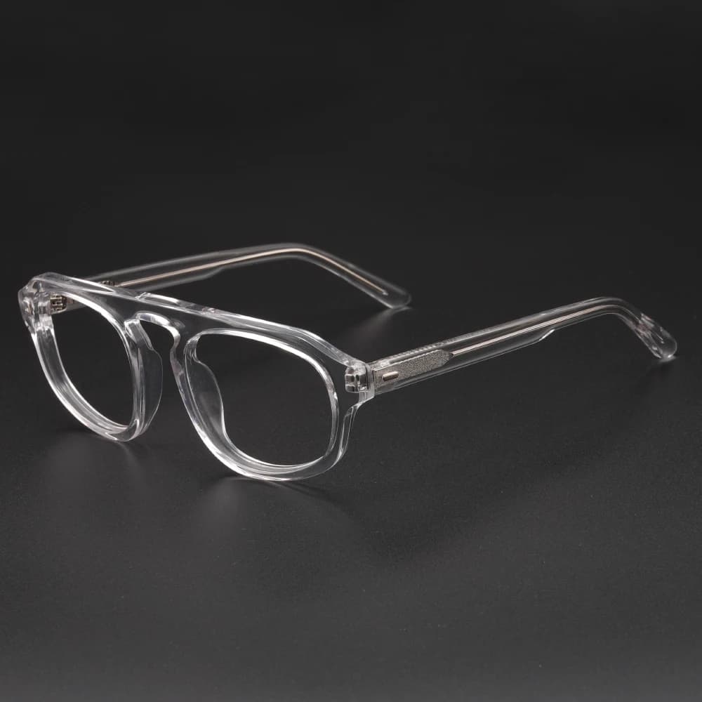 Nouvelles montures en acétate au design unique pour lunettes homme et femme, montures optiques de ha