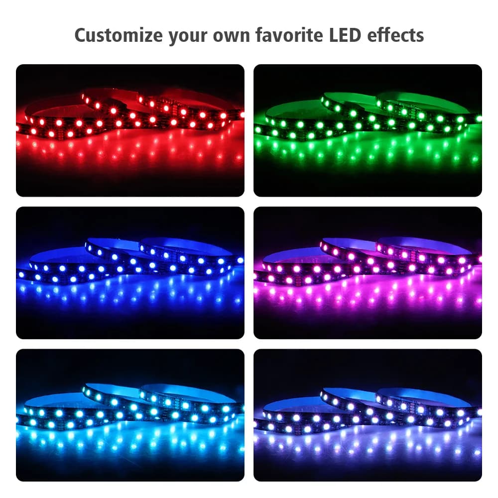 Bande lumineuse LED de jeu RGB 1 à 2/3, Kit de répartiteur pour carte mère Aura Sync 12V, 4 broches,