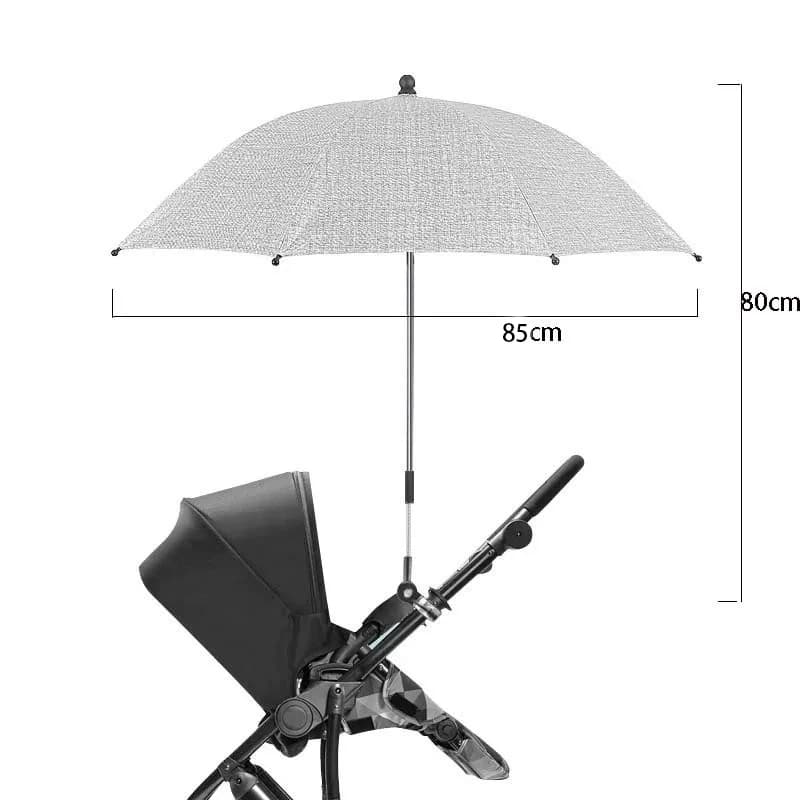 Parapluie Pliant pour Poussette de Bébé, Protection UV contre la Pluie et le Soleil, Parasol Univers