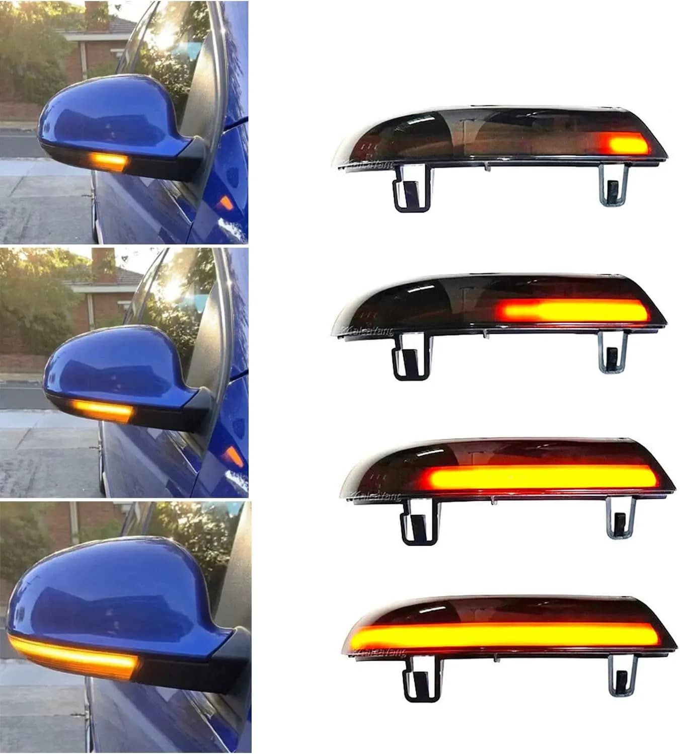 Sharan Superbe B5 EOS LED Clignotant Miroir 2pcs Dynamique Clignotant Pour VW GOLF 5 GTI V MK5 Jetta