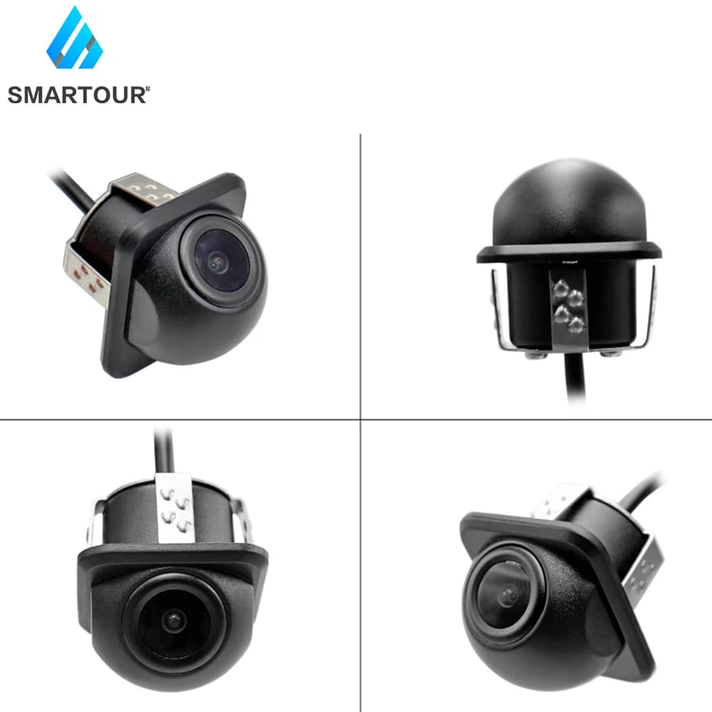 Smartour 4K CCD puces Fisheye HD Vision nocturne aide au stationnement automatique avec ligne de sta