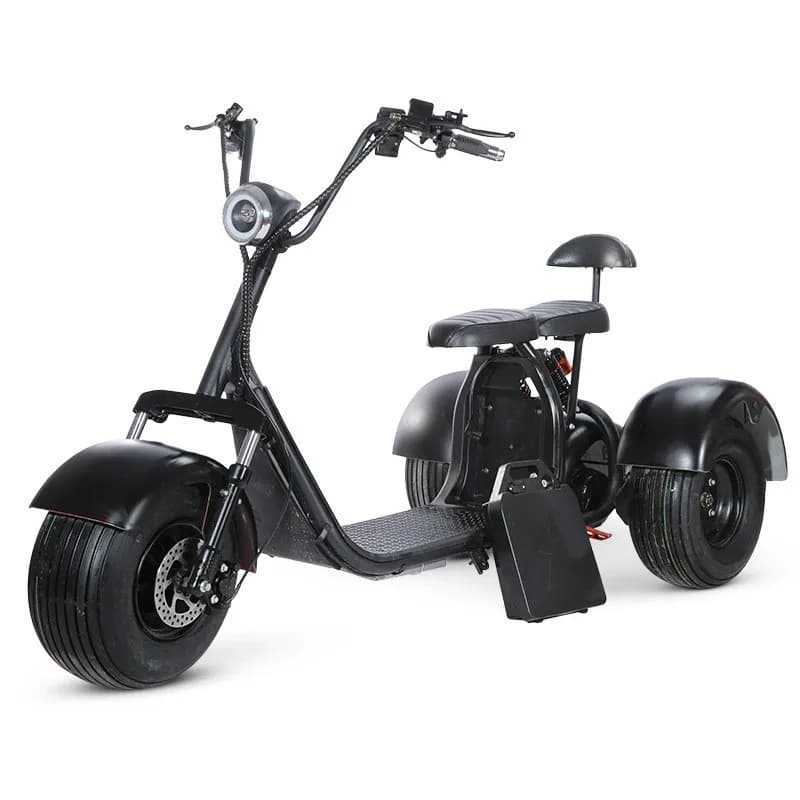 Citycoco 1500W Scooter électrique Tricycles à 3 roues pour adultes Entrepôt UE/USA/Europe 2000W 40AH