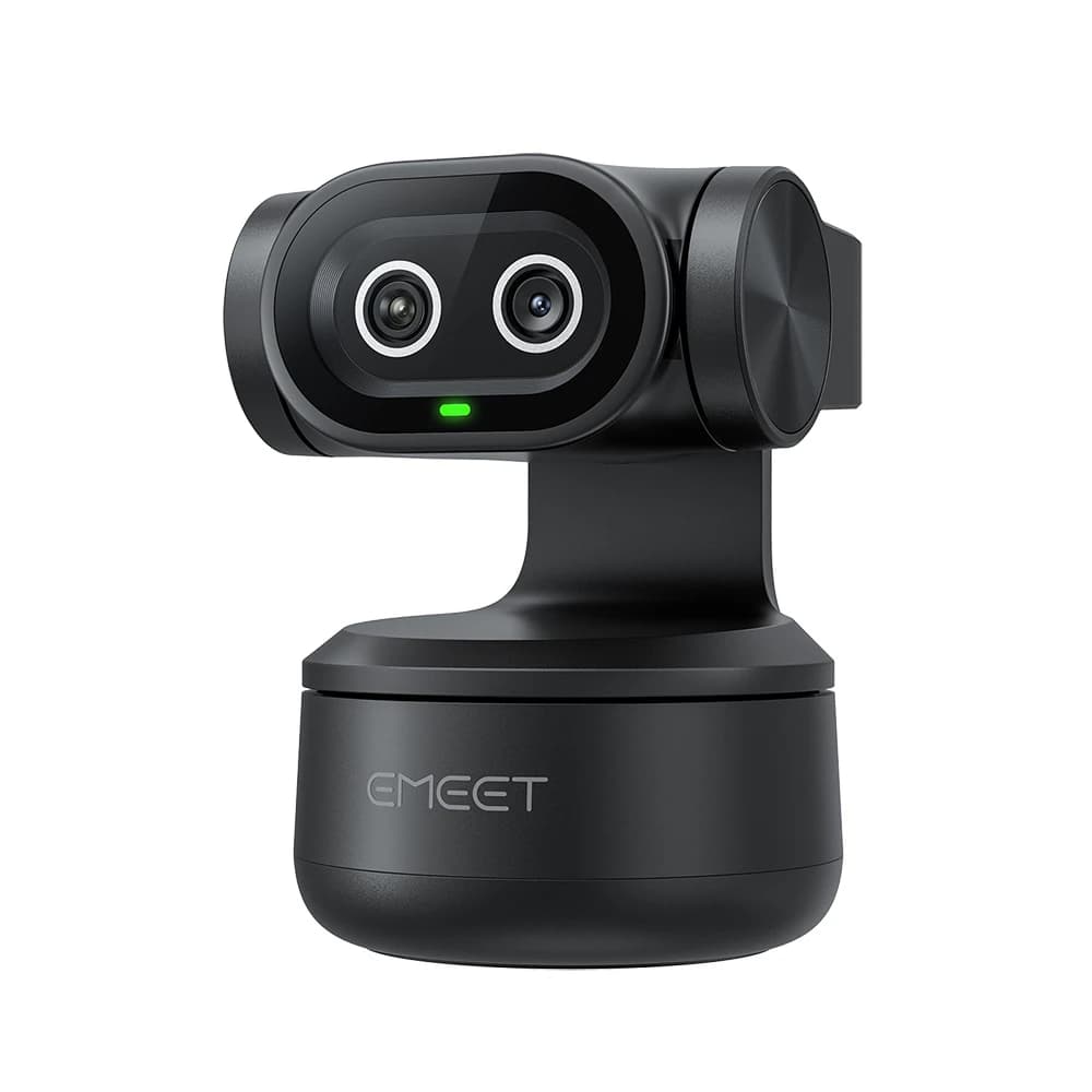 Webcam 4K PTZ EMEET PIXY, caméra vidéo à double objectif avec suivi IA pour le streaming, capteur So